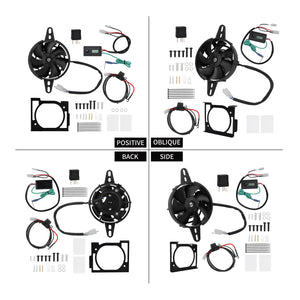 Digital Radiator Cooling Fan for Honda CRF250RX '18-'21 CRF250RX '19-'21 | HCmotorku