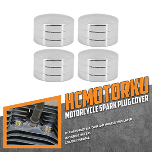 cr009503 hcmotorku spark plug covers big twin evo 1988 chrome feature