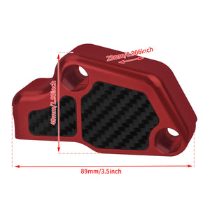 cr037403 hcmotorku cnc aluminum gear position sensor cover touring 2025 red size