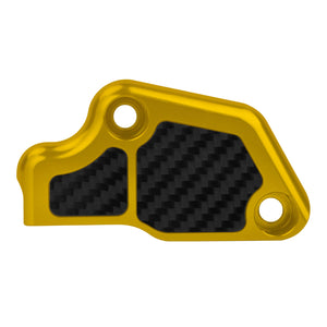 cr037404 hcmotorku cnc aluminum gear position sensor cover touring 2023 gold front