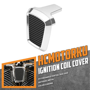 cr038201 hcmotorku ignition coil cover softail 2018 chrome feature