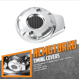 cr038302-hcmotorku-cnc-timing-cover-softail-2025-chrome-angle