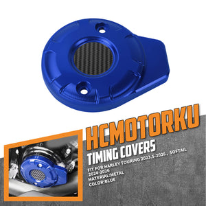 CNC Aluminum Timing Cover for Harley Touring 2024-2026 | HCmotorku