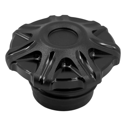 Gas Cap Fuel Oil Tank Matte Black Cover Fit For Harley Sportster Softail V-Rod | HCmotorku