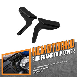 ABS Frame Trim Covers for Indian Scout Sixty '15-'23 Bobber '18-'23 | HCmotorku