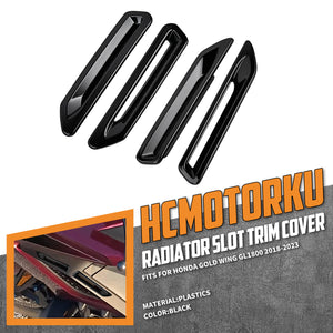 Radiator Slot Trim Cover Accents Fit For Honda Gold Wing GL1800 '18-'23 | HCmotorku