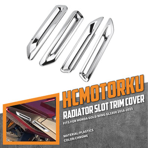 Radiator Slot Trim Cover Accents Fit For Honda Gold Wing GL1800 '18-'23 | HCmotorku
