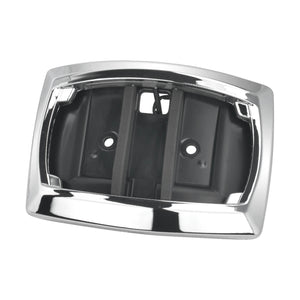 fr006302 hcmotorku custom license plate frame street glide 2025 chrome angle