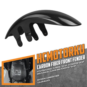Lightweight Carbon Fiber Front Fender for Harley Touring CVO '23-'26 | HCmotorku