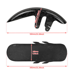 Forged Carbon Fiber Fender Front Fender for Harley CVO '23-'26 | HCmotorku