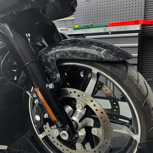 Forged Carbon Fiber Fender Front Fender for Harley CVO '23-'26 | HCmotorku