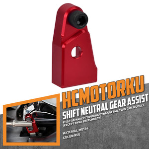 Anodized Shift Neutral Gear Assist Kit for Harley Twin Cam Motorcycles | HCmotorku