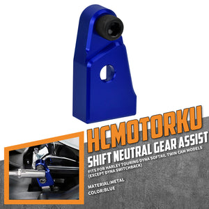 Anodized Shift Neutral Gear Assist Kit for Harley Twin Cam Motorcycles | HCmotorku