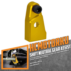 Anodized Shift Neutral Gear Assist Kit for Harley Twin Cam Motorcycles | HCmotorku