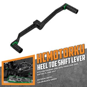 Custom Heel Toe Shift Lever for Harley Touring '88-Up Trike '08-Up | HCmotorku