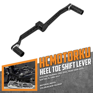 Custom Heel Toe Shift Lever for Harley Touring '88-Up Trike '08-Up | HCmotorku