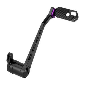 ge001109 hcmotorku heavy duty brake arm lever touring 2009 black purple front