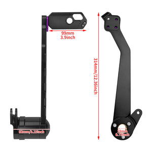 ge001109 hcmotorku heavy duty brake arm lever trike 2012 black purple size