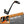ge001111 hcmotorku heavy duty brake arm lever touring 2008 black orange feature
