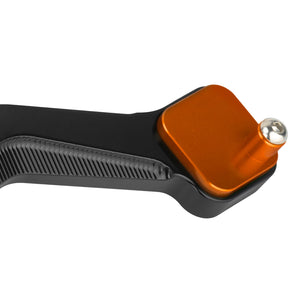 ge001111 hcmotorku heavy duty brake arm lever touring 2012 black orange detail
