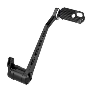 ge001112 hcmotorku heavy duty brake arm lever touring 2009 black silver front