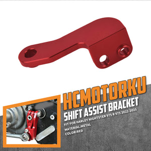 Anodized Shift Assist Bracket for Harley Nightster RH975S 2022-2025 | HCmotorku