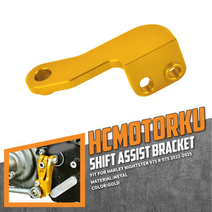 Anodized Shift Assist Bracket for Harley Nightster RH975S 2022-2025 | HCmotorku