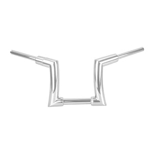 gp008802 hcmotorku 10 inch ape hanger handlebar dyna 1992 chrome front