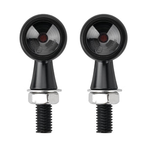 Bullet Mini Lights with Amber LED and 8mm Thread For Harley Yamaha | HCmotorku