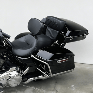 Chopped Tour Pack With Chrome Latch for Harley Touring 2014-2025 | HCmotorku