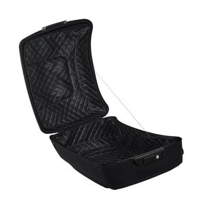 lu000105 hcmotorku king tour pack luggage trunk harley touring 2017 black interior