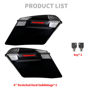 lu000703 hcmotorku stretched hard saddlebags speaker cover touring 2016 black product list