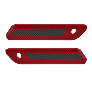 CNC Aluminum Saddlebag Latch Covers for Harley Touring '14-'25 | HCmotorku