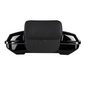 Gloss Black Razor Tour Trunk for '14-'25 Harley Road King & Glide | HCmotorku