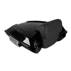 Gloss Black Razor Tour Trunk for '14-'25 Harley Road King & Glide | HCmotorku
