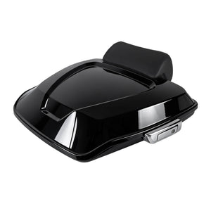 Gloss Black Razor Tour Trunk for '14-'25 Harley Road King & Glide | HCmotorku