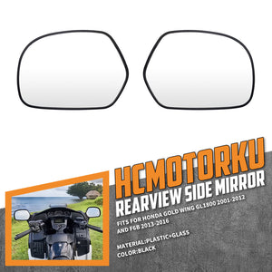Rearview Side Mirrors Set for Honda Gold Wing GL1800 '01-'12 | HCmotorku