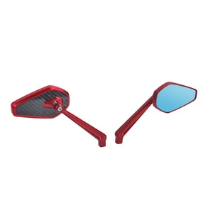 mi002902 hcmotorku rearview mirror harley touring 8mm red angle