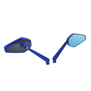 mi002904 hcmotorku rearview mirror harley touring 8mm blue angle