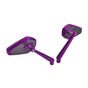 mi002905 hcmotorku rearview mirror harley touring 8mm purple angle 1