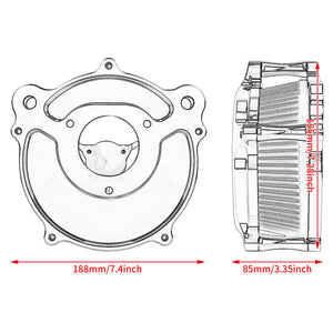 CNC Air Filter Intake System Kit for Harley Sportster XL 2004-2022 | HCmotorku
