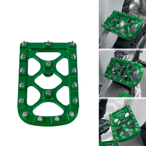 pe012007 hcmotorku mx brake pedal pad softail 2024 green effect
