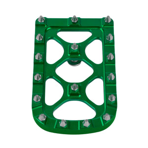 pe012007 hcmotorku mx brake pedal pad trike 1986 green front