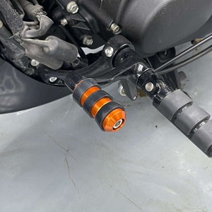 pe0142 hcmotorku non slip shifter peg softail 2018 orange effect