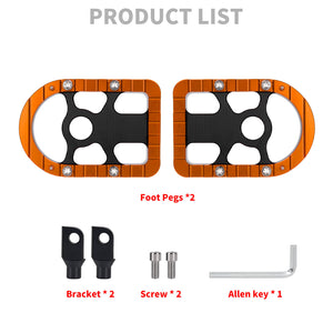 pe017307 hcmotorku cnc aluminum passenger footpegs road king 2014 orange product list