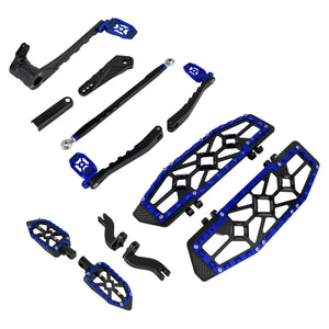 All-in-One CNC Floorboard Kit w/Carbon Fiber Trim for Harley Touring '14-'25 | HCmotorku