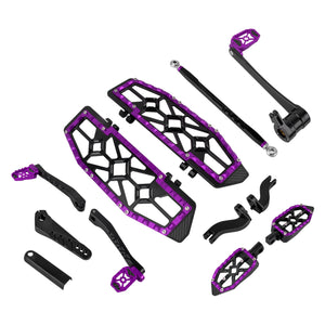 All-in-One CNC Floorboard Kit w/Carbon Fiber Trim for Harley Touring '14-'25 | HCmotorku