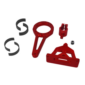 CNC Aluminum Steering Damper Bracket for Harley Road Glide '15-'24 | HCmotorku
