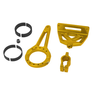 CNC Aluminum Steering Damper Bracket for Harley Road Glide '15-'24 | HCmotorku