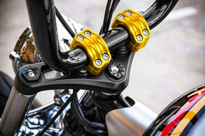 Motorcycles 1.25" Handlebar Risers Mount Clamp for Harley Honda Indian | HCmotorku